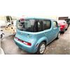 Image 3 : 2009 NISSAN CUBE, XTRONIC CUT, 4DR HATCH, BLUE, VIN JN8AZ28R59T115816