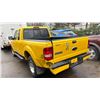 Image 2 : 2007 FORD RANGER, 4DR PU, YELLOW, VIN 1FTYR44U97PA03381
