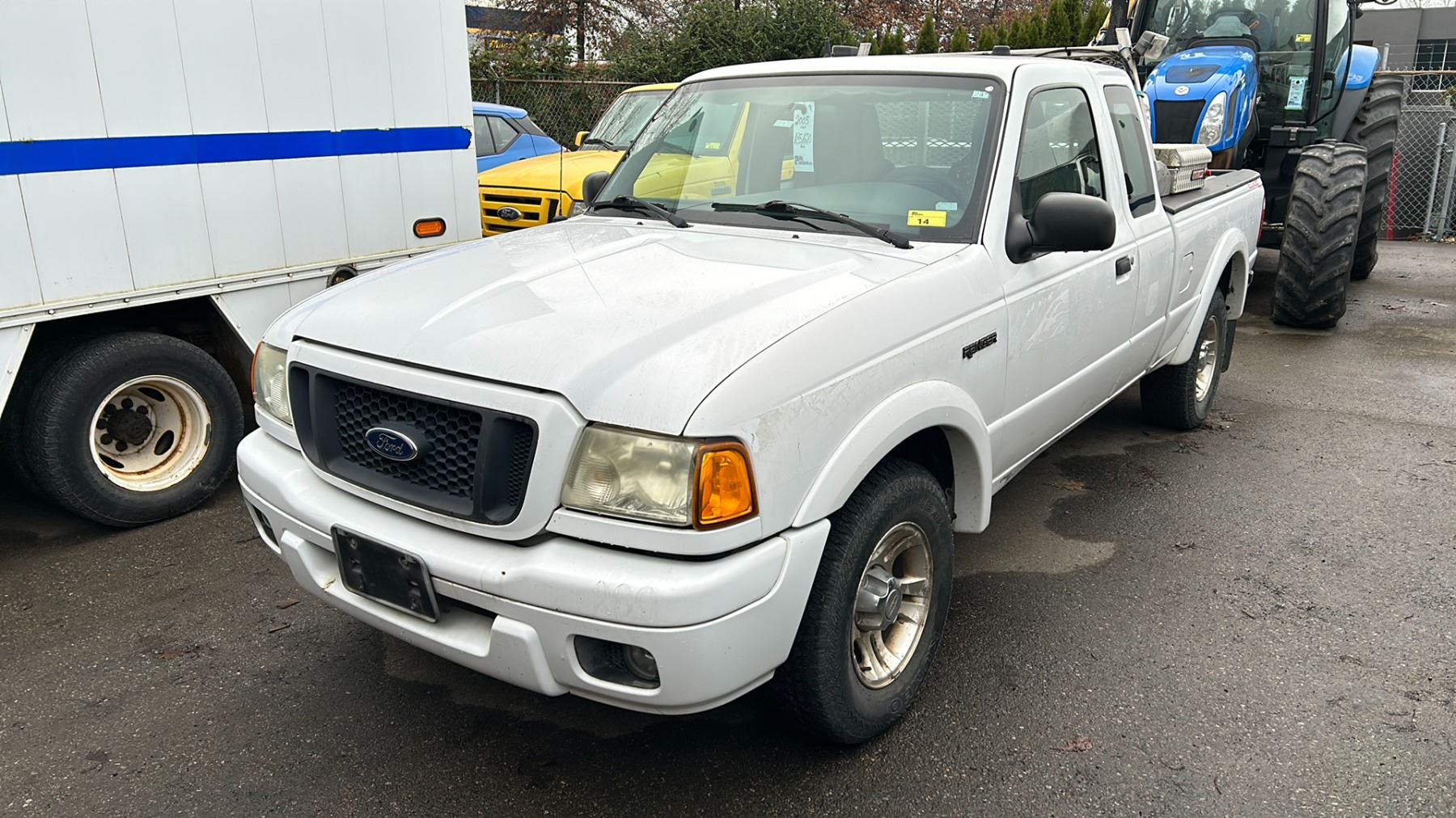 2005 FORD RANGER EDGE, 2DR PICKUP, WHITE, VIN 1FTYR44U05PA64552 - Able ...