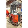 Image 2 : RAYMOND EASI-R40TT RED ELECTRIC (E), STAND UP ORDER PICKER SERIAL # ET-B-98-07060