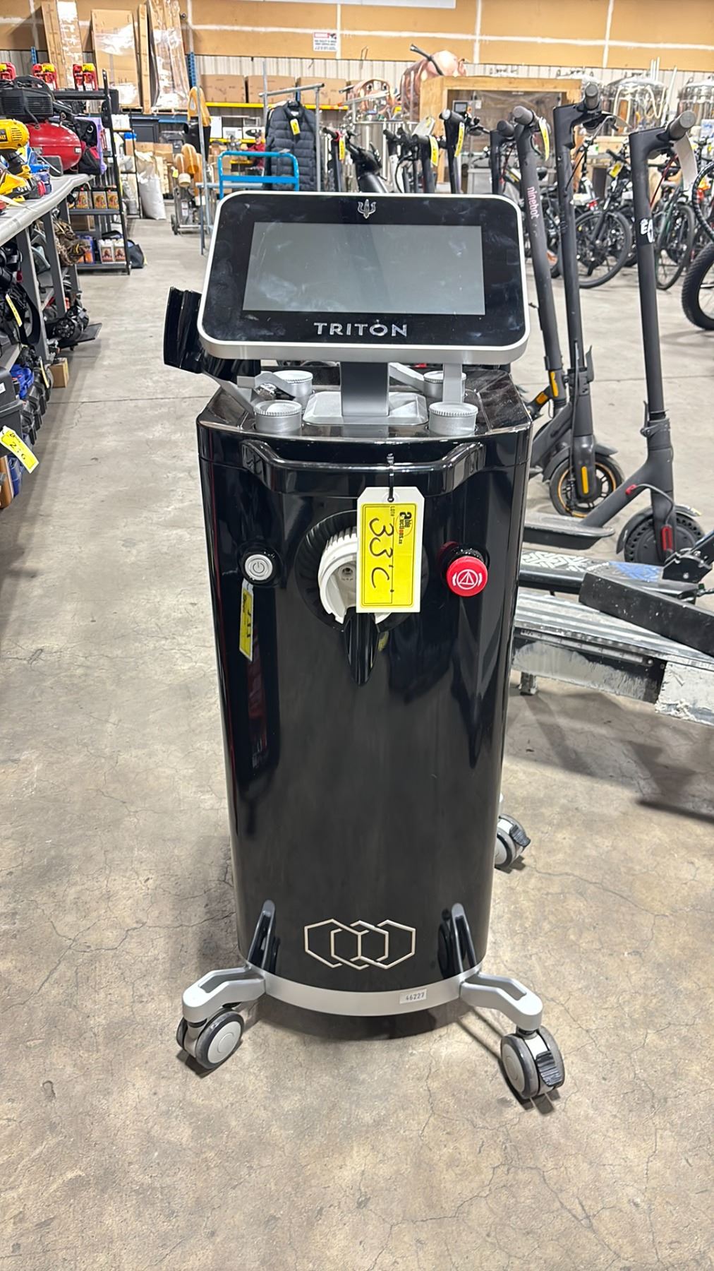 INMODE TRITON SN# M84225502 AESTHETIC DIVISION COMMERCIAL LASER HAIR ...