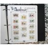 Image 2 : Canada Parliament Stamp Album  Well over 400 Stamp[s