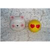 Image 1 : Pair Ceramic Coin Banks