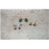 Image 1 : 3 pairs vintage Screw back Earrings unsigned