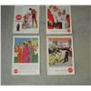 Image 3 : 6 Vintage Coke Ads  1 Framed