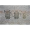 Image 1 : 3 Embossed A&W Mugs