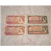 Image 1 : 4  $2.00 Bills