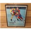 Image 1 : Framed Ted Green Hockey Picture from old News Magazine