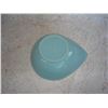 Image 3 : Blue Fire King Mixing Bowl  Rim Chip  See Pics