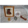 Image 1 : Indigenous Related Items  Buffalo Head is Wall Hanging