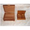 Image 2 : Vintage Dovetailed Scottie Dog Box and Playing Card Box