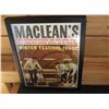 Image 1 : Framed Vintage Curling Picture