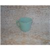 Image 1 : Blue Milk glass Fire King Creamer