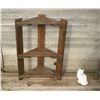 Image 1 : Sturdy Old Corner Shelf