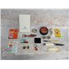Image 2 : Collectibles Assortment  Playboy Matches  CN Keychain   Curling etc.