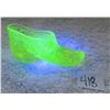 Image 2 : Uranium glass shoe - Vaseline