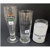 Image 3 : Set of 6 - Beer glasses, Coors, original 16, Heineken