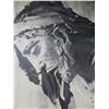 Image 2 : Black and White religious picture - hard board mounted - 19"x27"