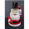Image 1 : 1940s "Knox hats" santa Claus plastic 6" still bank