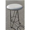 Image 3 : Mid Century hairpin stool - 14"x20"H