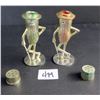 Image 3 : Original Mr. Peanut salt n pepper shakers - 3"