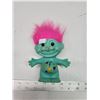 Image 1 : Vintage troll doll - lights up - works, needs AA battery