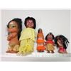 Image 1 : 5 Vintage cultural dolls