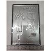 Image 2 : Sealed "BBQ" embossed tin sign - approx. 8"x10"