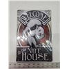Image 1 : Sealed "Nut House" tin sign - approx. 8"x10"