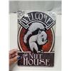 Image 2 : Sealed "Nut House" tin sign - approx. 8"x10"