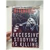 Image 2 : 2 Sealed "Attention!!" & "No Smoking" tin signs - approx. 8"x10"