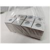 Image 3 : 300 2x2" coin holders (100 dime/penny, 100 25c/5c, 100 50c/1$)