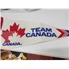 Image 3 : 2 Vintage Team Canada & Canucks pennant flags