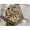 Image 4 : Man's Pocket Watch Inside casement reads T15  800  127263 .800 silver Swiss Grouse stamp - does not 