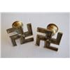 Image 2 : Original Brass Nazi Candlestick Holders