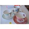 Image 1 : Cups & Saucers; Bell, Windsor, Colclough
