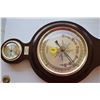 Image 2 : Large Wooden Barometer (29")