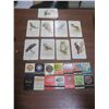 Image 2 : 1-36 Numbered Cigar Collectable Bird Cards and 14 Collectable Match Books