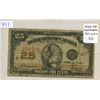 Image 1 : 1923 25 Cents Shinplaster. McCavour-Saunders signatures. DC-24c. VG-8