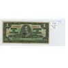 Image 1 : 1937 $1. Gordon-Towers signatures. E/L Prefix. BC-21c. Fine-12.