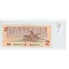 Image 1 : 1986 $2 Replacement note. Thiessen-Crow signatures. BBX Replacement Prefix. Small B. BC-55b. VF-30.