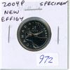 Image 1 : 2004P New Effigy Specimen 25 Cents. The special finish on the coin is a three-fold combination of br