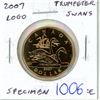 Image 1 : 2007 Trumpeter Swans Loonie Dollar. This special Trumpeter Swans Loonie is only available in the Spe