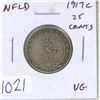 Image 1 : Newfoundland. 1917c Silver 25 Cents. Minted in Ottawa because of World War I. The first of 2 NFLD 25
