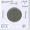 Image 1 : Belgium. 1928 1 Franc. VF.