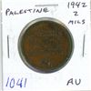 Image 1 : Palestine. 1942 2 Mils. Issued under British administration during World War II. AU.