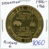Image 1 : 1906 – 1966 Saskatoon Trade Dollar. Plugged 6 in 1906. BU.