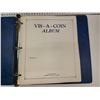 Image 2 : Empty Vis-A-Coin Album. 6 pages, each with room for 48 coins. Used.
