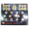 Image 1 : Canada 1999 Coin Set. 12 different 25 Cents, one for each month. BU.