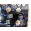 Image 3 : Canada 1999 Coin Set. 12 different 25 Cents, one for each month. BU.